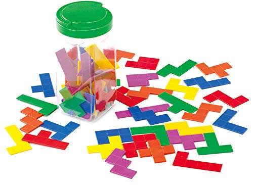 Mathworld Pentominoes Pattern Puzzle Game Tetris Kids Learning Activity kit for Hand on Activity Games 6 to 14 Years Old,72 Pieces 5