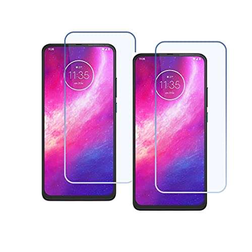 DVTECH? (Pack of 02) 9H Ceramic Matte Protective Ultra Clear Unbreakable Screen Protector for Motorola One Hyper (Not a Tempered glass) 1