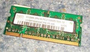 Hewlett Packard - Hp 512Mb 667Mhz Ddr Sodimm Memor - 417054-001