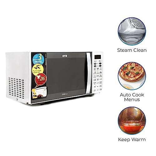 IFB 25 L Convection Microwave Oven (25SC4, Metallic Silver, With Starter Kit) 3