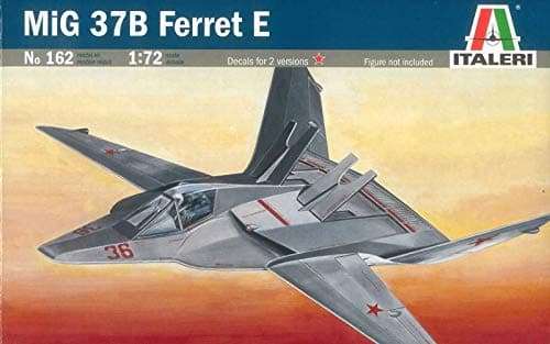 Italeri 1:72 Aircraft No. 162 Mig-37b E Ferret Model Kit (510000162) 1