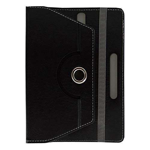 Hello Zone with Free Sim Adapter Kit Micromax P480 Tablet 360� Rotating 7� Inch Flip Case Cover Book Cover -Black 2