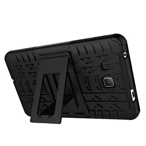 SmartLike Military Graded Heavy Defender Hybrid Kickstand Back Cover Case for iPad 6 5