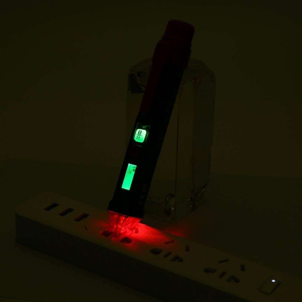 Precise Instrument Non-Contact Electric Tester Pen AC Voltage Detector Pen with LED Light Voltage Electric Detectors Tester UA21B 6