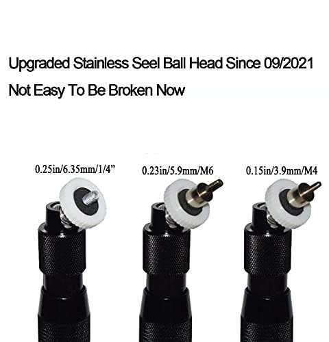 Universal Projector Mount Extendable Height Camera Mount 15-25in 360° Adjustable 3-in-1 Projector Ceiling Mount Projector Wall Mount Projector Mount Stand for Video Projector CCTV DVR Camera Black 3