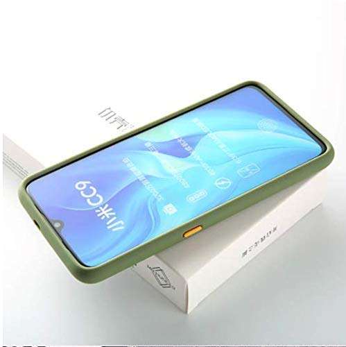 Genric Back Cover for Realme 6i (TPU;Poly Carbonate/Green) 5