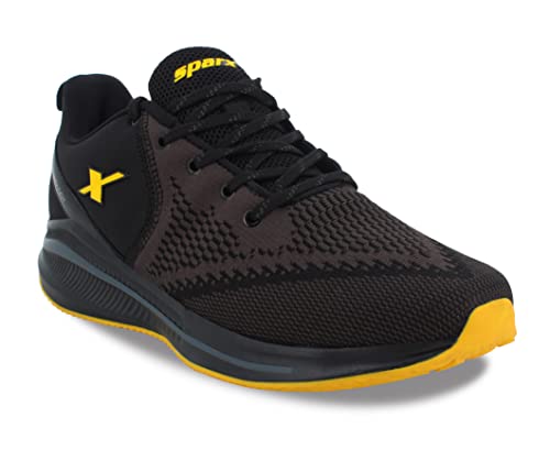 Sparx Mens SM 678 | Enhanced Durability & Soft Cushion | Black Running Shoe - 8 UK (SM 678)