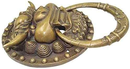 Classical Door Handle Knocker Chinese Door Bronze Door Handle Antique Handle Wooden Door Handle Door Pull Ring Hardware Door Lock Closet Door Handle 2