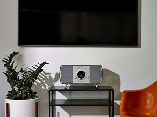 Tivoli Audio Music System Home Gen 2 Wi-Fi/AM/FM/Bluetooth Hi-Fi System (Walnut/Grey) 5