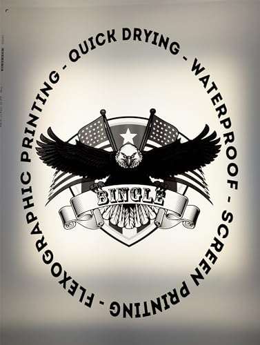 Rolls of 24" inches x 100' feet- 5 MIL - Waterproof Screen Printing Inkjet Film Transparency for EPSON HP Canon (Water-Based-dye and Pigment Ink) Printers 2"core (1) 6