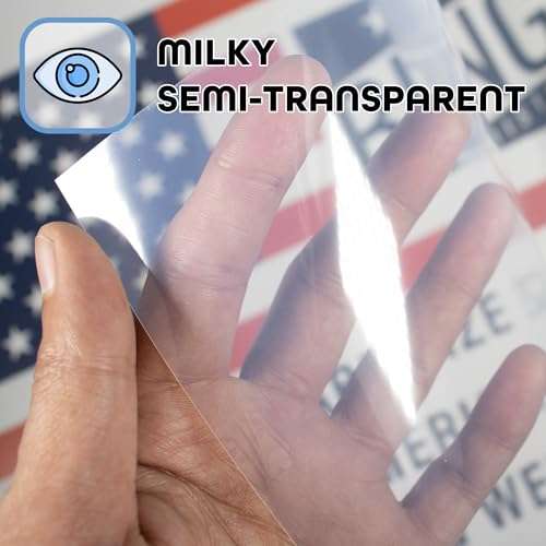 Rolls of 24" inches x 100' feet- 5 MIL - Waterproof Screen Printing Inkjet Film Transparency for EPSON HP Canon (Water-Based-dye and Pigment Ink) Printers 2"core (1) 2