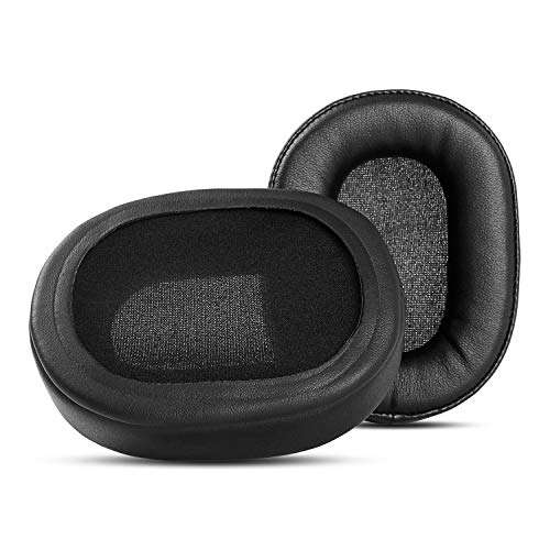 Ear Pads Cushion Replacement Earpads Pillow Compatible with Oppo PM-3 PM3 PM 3 Headphones (Black Sheepskin Leather) 6