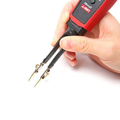 UNI-T SMD Tester UT116C SMD Component Test Clip Multimeter, Count: 6000, Resistance: 60MΩ, Capacitance: 100mF, Diode: 3.2V, Continuity: ＜50Ω 4