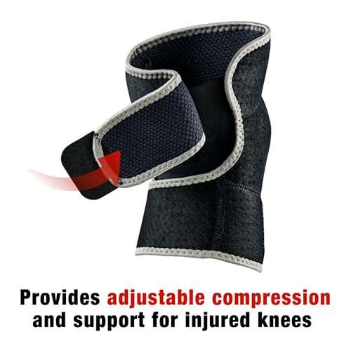 ACE Brand Adjustable Compression Knee Support, Moderate Support for Weak, Sore or Injured Joints, One Size Fits Most 5