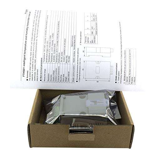 FTHS01 Integrated Temperature and Humidity Sensor Transmitter Industrial MODBUS RTU Protocol RS485 5