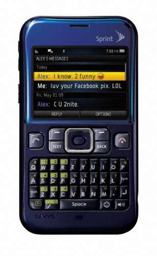 Sanyo SCP-2700 Phone, Blue (Sprint)