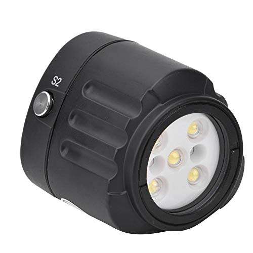 Natruss 7500K 1000lm Underwater Fill Light, LED Energy-Saving 40m/130ft IPX8 Waterproof Grade Diving Fill Light, SL-18 for Photography Underwater 3