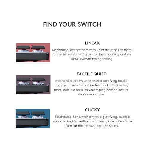 Logitech MX Mechanical Wireless Illuminated Performance Keyboard, Tactile Quiet Switches, Backlit Keys, Bluetooth, USB-C, macOS, Windows, Linux, iOS, Android, Metal, ‎Graphite 3