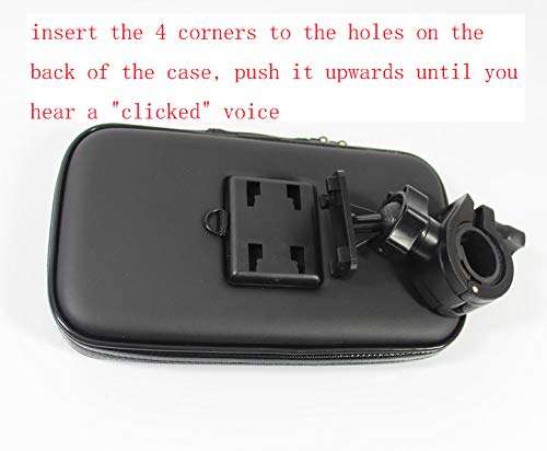 Waterproof Touch Screen Bike Mount GPS Case Bicycle Handlebar Cell Phone Holder Bag For iPhone 11 Pro Max / Motorola One Zoom / Moto E6 Plus / Google Pixel 4 XL / Xiaomi Redmi Note 8 / Xiaomi Mi 9T 3