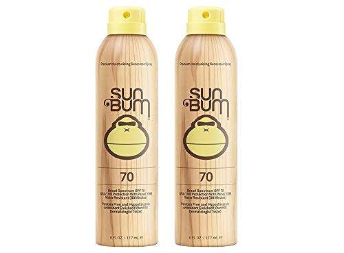 Sun Bum SPF 70 Spray Sunscreen - 2 Pack