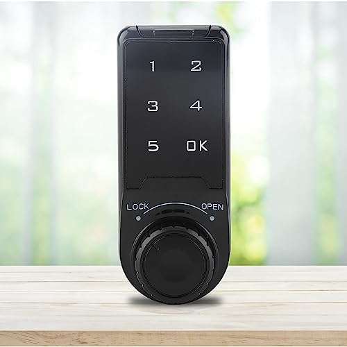 Code Security Lock Touch Digital Keypad Electronic Deadbolt Lock Password Key Access Lock Security Cabinet Coded Locker (L=30) 2