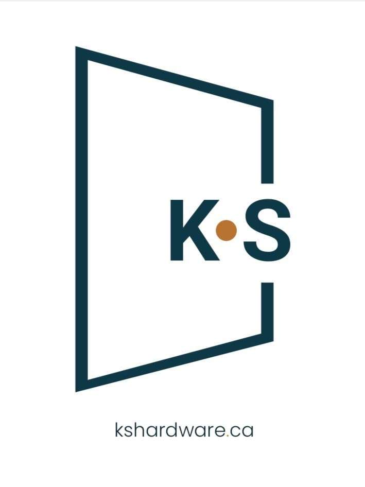 KS Hardware Self Closing Spring Hinge | Automatic Door Hinges with Complete Installation Hardware | 4" X 4" with 1 Square & 5/8" Radius Corners | 2 Pack (Satin Nickel) 5