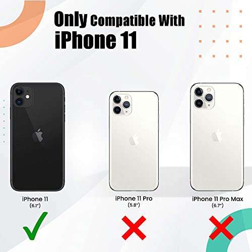 Bomba Cases Phone Case Compatible with iPhone 11 - Phone Covers with Custom Patterns – Shockproof and Lightweight Case – Aesthetic Custom Design – [Ice Hockey Rink] 2