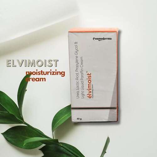 Dermashoap Elvimoist Moisturizing Cream For Face & Body - Hydrating Formula With Urea, Lactic Acid, Propylene Glycol And Light Liquid Paraffin - Ideal For Dry To Normal Skin 3