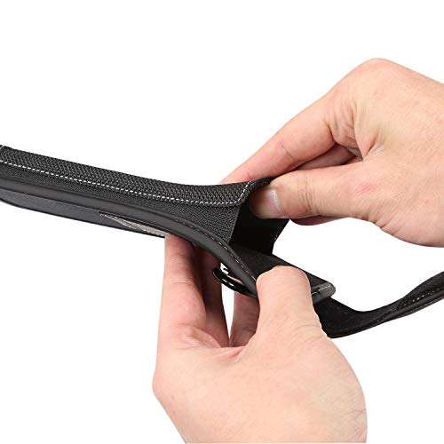 Rugged Oxford Belt Holster Case Belt Loop Carabiner Clip Phone Holder for LG V50 ThinQ V40 ThinQ V20 Stylo 4, Moto Z4 Play G7 Power G7 Plus G6 Plus E5 Plus, Blu Vivo XL4 Vivo X, HTC U Ultra U11 Eyes 3