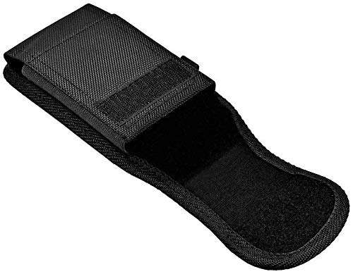 Heavy Duty Extra Large Vertical Smart Phone Case/Pouch/Holster with Belt Loop, Belt Clip and Hook-and-Loop Fastener, 5.75 x 3 x 0.75 Black 3