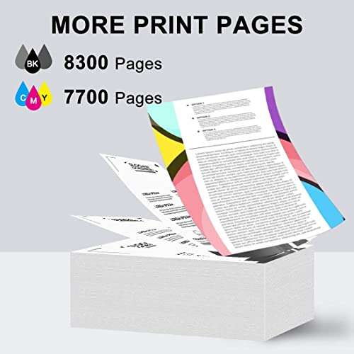 Printers Jack Compatible Canon GI-20 GI20 Refill Ink Bottles Kit for Canon PIXMA G5020 G6020 G7020 MegaTank Printers 5