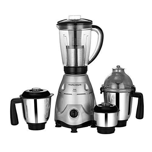Morphy Richards Icon Superb 750 Watts Mixer Grinder with 4 Jars (Silver/Black) & Morphy Richards 60 RCSS 60-Litre Oven Toaster Grill (Black/Silver) 2