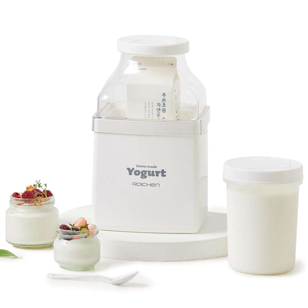 ROICHEN MINEW YOGURT MAKER, HOME MADE YOGURT, MADE IN KOREA, NON ELECTRIC, EASY YOGURT MAKING 1