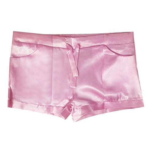Shorts For Women High Waisted Sexy Satin Pants Summer Casual Beach Shorts With Pocket Teresamoon 4