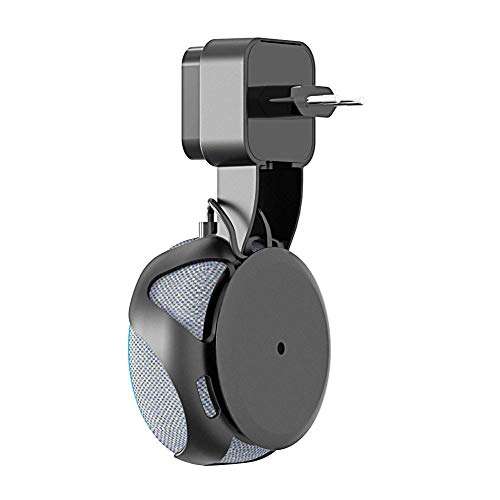 FIGO Wall Mount Stand for Alexa Echo Dot (3rd Gen) Holder for Echo Dot3 Low Profile Avoid Sound Holder for Kitchen Bathroom Carport 4