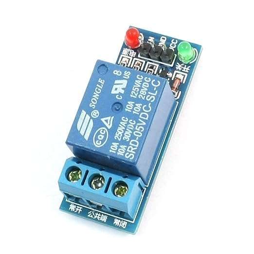 TESTIN ELECTRONICS Combo of Jumper wire with Rain Weather Detect Sensor & 5V Relay Module 5