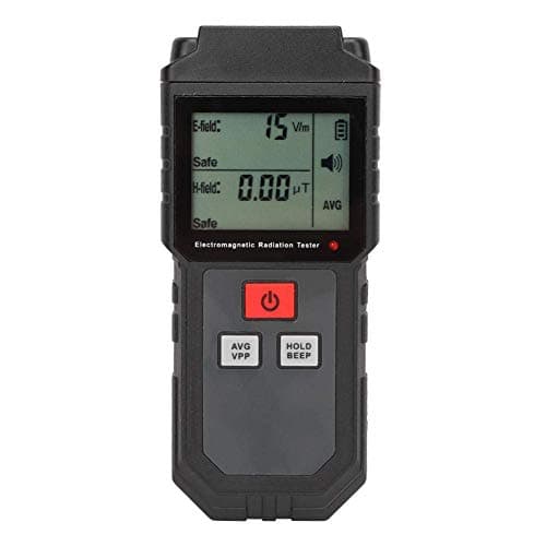 Hilitand Electromagnetic Radiation Detector, RZ825 Handheld Mini Digital Radiation Monitor EMF Measuring Instrument with LCD Display for Electric Field Magnetic Field Measurement 5