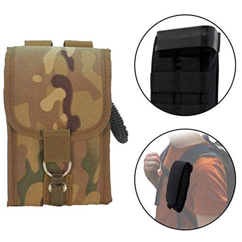 Rangefinder StrapPack Clip-On Pouch for Backpack Straps (Camo) - Attachment for Hunters by Clakit 2