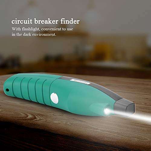 Circuit Breaker Finder, MASTECH MS5902 3 Indicator Lights Automatic Circuit Breaker Fuse Finder Plug Socket Tester Outlet Tester, Support Low Battery Warning(110V US Plug) 4