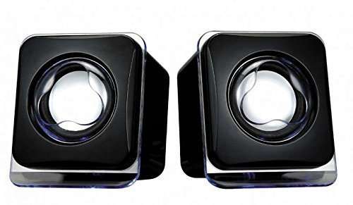 BigPlayer Mini USB2.0 Speaker Compatible with PC, Laptop and Tablet (Black) 1