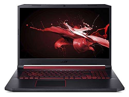 Acer Nitro 5 Intel Core i7-9th Gen 17.3" (43.94 cms) Display 1920 x 1080 Gaming Laptop (8GB Ram/2TB HDD/256GB SSD/Window 10 Home/6GB NVIDIA GeForce GTX 1660 Ti Graphics/Black), AN517-51 1