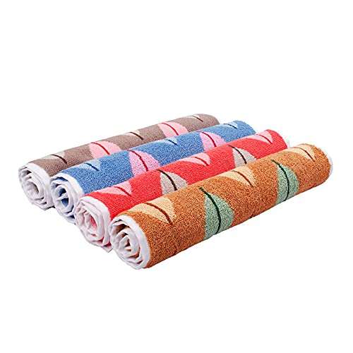 GRGRASP Cotton Hand Towels Set of 12 Piece for Kitchen & Gym , 450 GSM ,( Size: Medium , 30 * 52 cm) 2