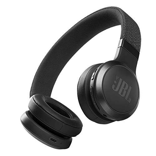 JBL Live 460NC - Wireless On-Ear Noise Cancelling Headphones with Long Battery Life and Voice Assistant Control - Black (Renewed) 1