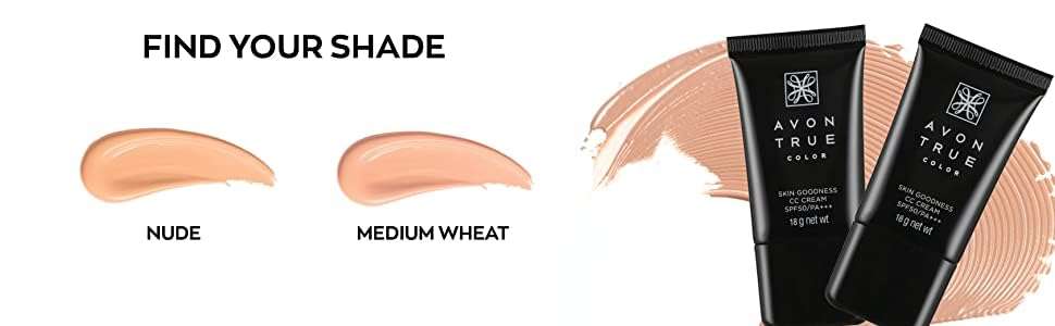 Avon True Color Skin Goodness CC Cream 18 gm - Nude Shade 5