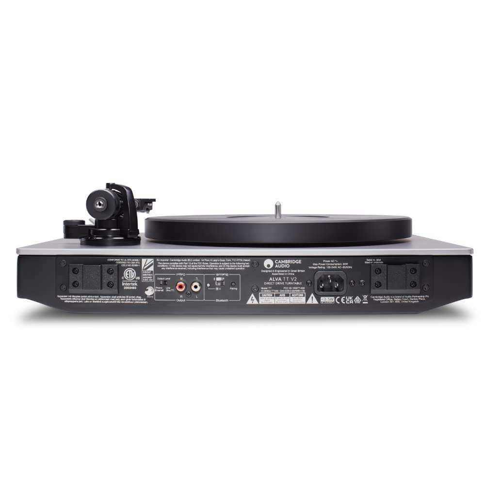 Cambridge Audio ALVA TT V2 Direct Drive Turntable with Bluetooth aptX HD 4