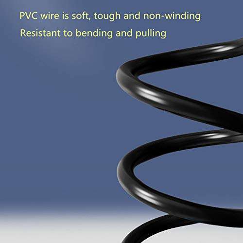 Hosyl Gold-Plated 3.5mm 1/8" TRS Male to 2X 6.35mm 1/4" TS Male Mono Y Cable Splitter with for Laptop, CD Players, Power Amplifier, Mixer, Home Stereo Systems (5FT/1.5M) 4