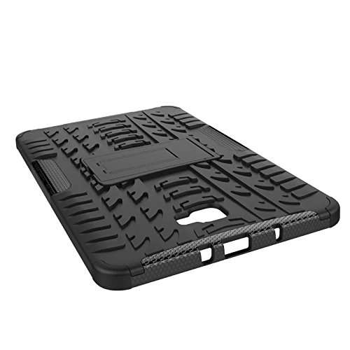 SmartLike Military Graded Heavy Defender Hybrid Kickstand Back Cover Case for iPad 6 4