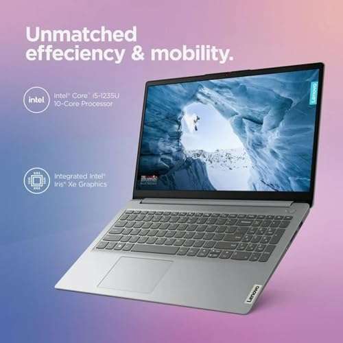 Lenovo 2024 IdeaPad Laptop, 15.6" FHD Display, Intel Core i5-1235U, 8GB RAM, 512GB PCIe4.0 SSD, Webcam, Wi-Fi6, Bluetooth, Windows 11 2