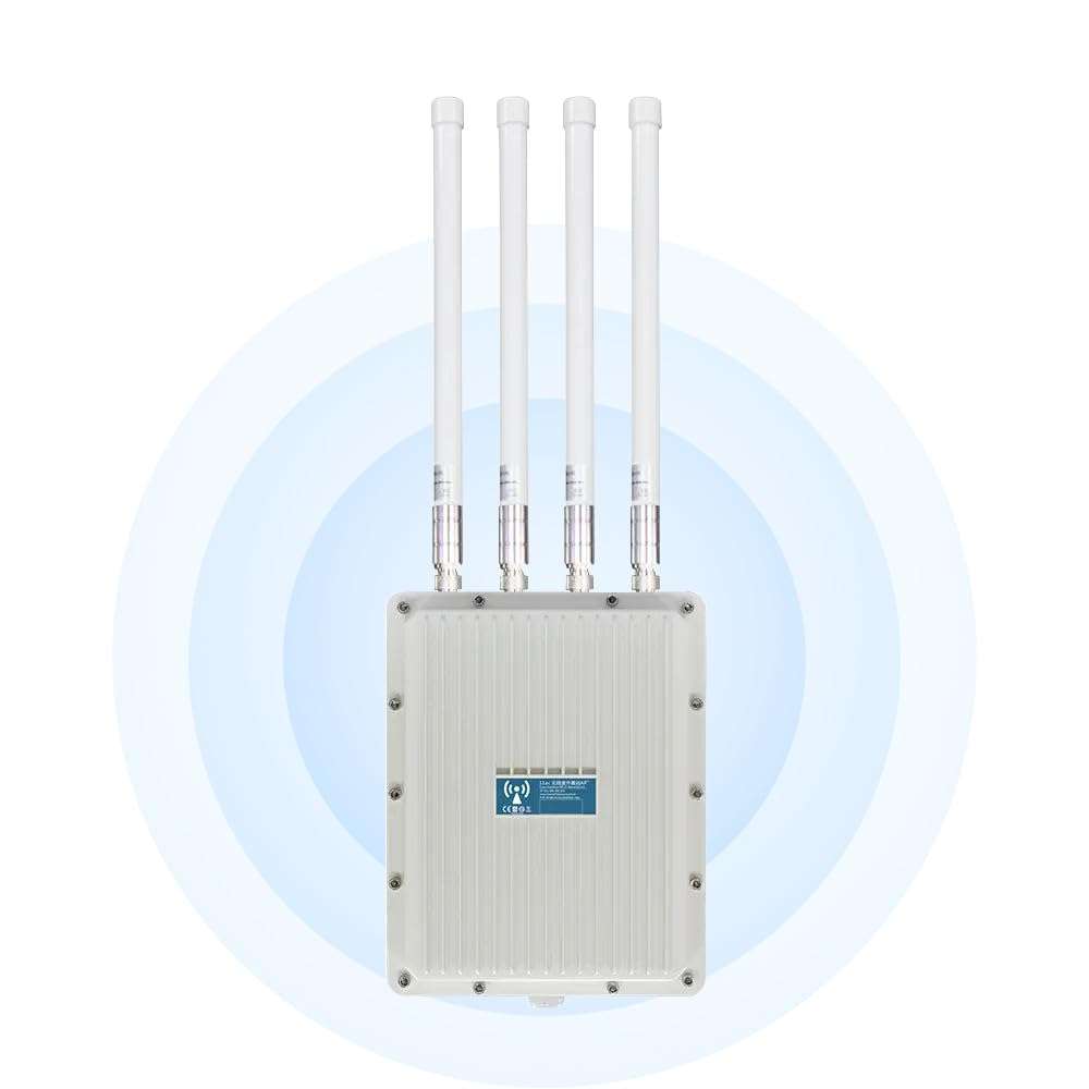 KuWFi Bundle of Goods WiFi 6 Wireless AP Router and 8-Port Gigabit PoE Ethernet Switch 2