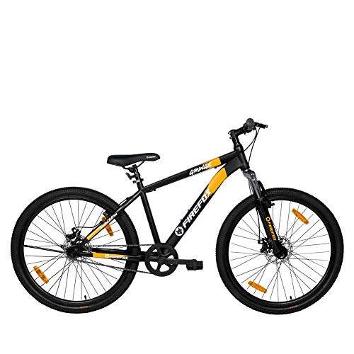 Firefox Bikes Grunge-D , 27.5T MTB Mountain cycle I Frame size: 17 Inches(BLACK) - Unisex Adults 1